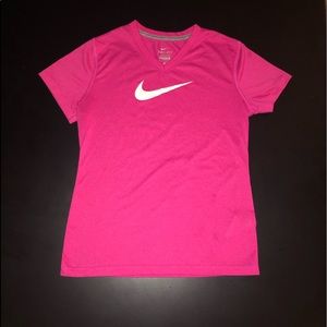 Nike Dri Fit pink t-shirt